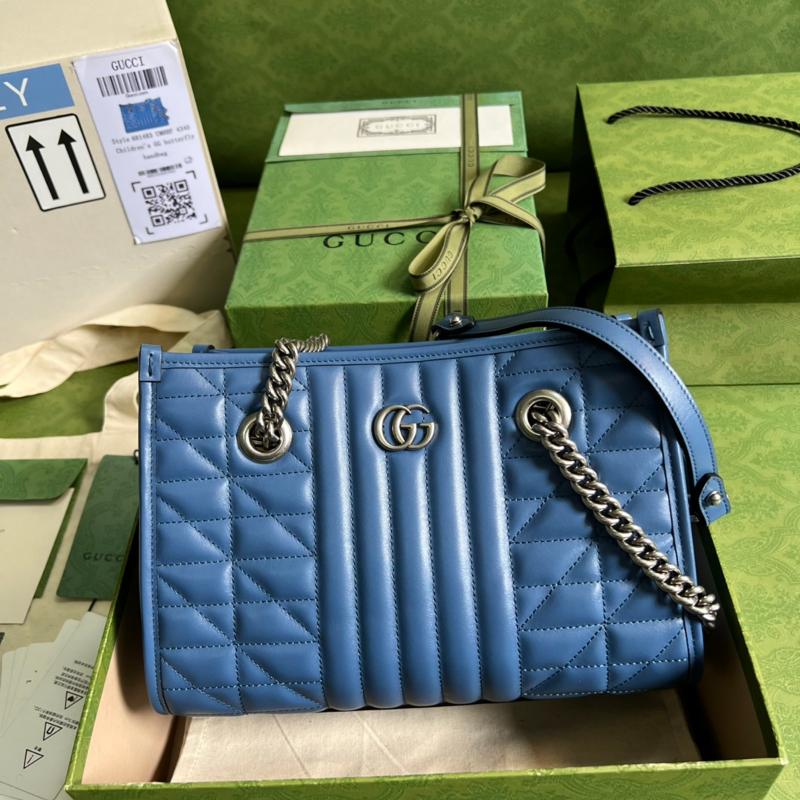 Gucci Chain Handbag 681483 Blue